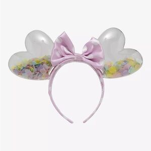 Disney Minnie Mouse Sweetheart Confetti Ears-NWT